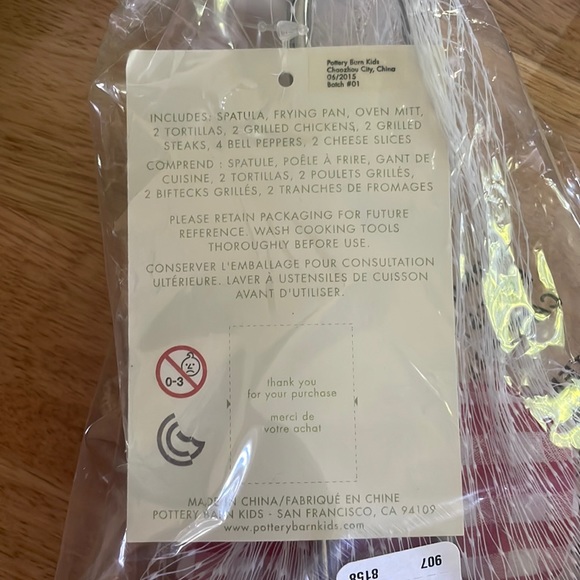 Pottery Barn Kids SOFT TACO COOKING SET - Picture 5 of 8